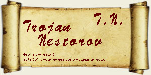 Trojan Nestorov vizit kartica